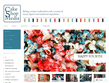 Tablet Screenshot of cakeshopmedia.com